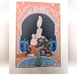Fêtes galantes Illustrations de George Barbier France Litho BOOK ART DECO 1st ED
